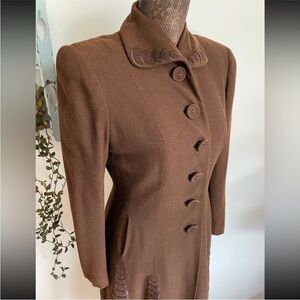 Brown Button-Up Coat